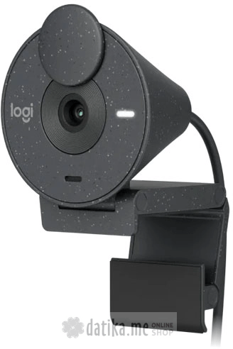 Logitech BRIO 300 1080p Full HD web kamera, Black, Podgorica Crna Gora