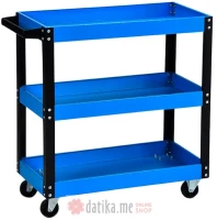 BORMANN Kolica za alat metalna sa 3 police 70x35x75cm 