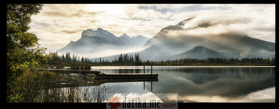 Styler Print slika Canvas Views 60x150cm Lake ST468