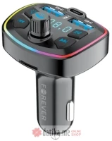 Forever TR-360 FM transmitter Bluetooth Black