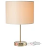 PAKKETO LAMPA Table lamp PWL-1183 Ε27 cream-golden D22x36.5cm в Черногории