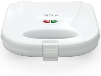 Tesla SM100W aparat za sendviče, 750W, neljepljive radne površine, zaštita od pregrijavanja, bijeli