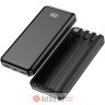 Forever power bank TB-411 ALLin1 10000 mAh with cables USB-C + Lightning + microUSB black  в Черногории