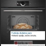 Bosch HRG7761B1 Ugradna rerna sa dodatnom funkcijom pečenja na pari, 60cm
