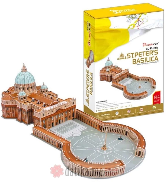 Cubbic Fun Igracka puzle St.Peters basalica