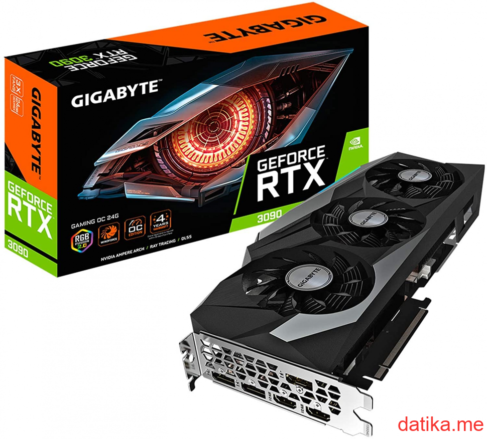 Gigabyte GeForce RTX 3090 GAMING OC 24GB GDDR6X, GV-N3090GAMING OC-24GD, Podgorica Crna Gora