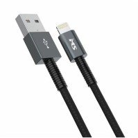 MS CABLE USB-A 2.0 ->Lighting, 1m, black 