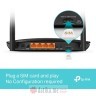 TP-LINK ARCHER MR500 4G+ Cat6 AC1200 Wireless Dual Band Gigabit Router, Nano SIM Card