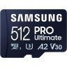 Samsung 512GB PRO Ultimate UHS-I microSDXC Card with SD Adapter в Черногории