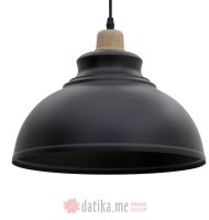 INART LUSTER LUMINAIRE BLACK D35X108