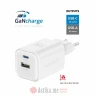 Swissten Travel Charger GaN 1x USB-C 45W PD + 1x USB-A 18W QC White