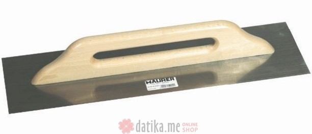MAURER Gletarica čelična ravna 480x140mm
