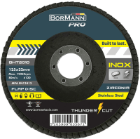Bormann BHT2010 Brusni lamelni disk za Inox 125x22mm 120G 