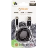 SBOX CABLE USB Male -> TYPE-C Male 1.5 m Black 