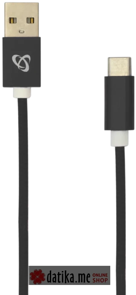 SBOX CABLE USB Male -> TYPE-C Male 1.5 m Black 