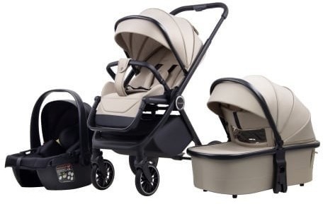 LA MAMA ALVI kolica za bebe 3u1 - biege LA MAMA ALVI kolica za bebe 3u1 - biege