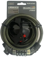 Katanac sa sajlom na šifru 10mm 150cm Bormann BLK1330