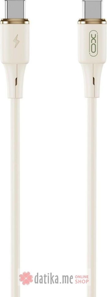 XO cable NB-Q261 PD USB-C - USB-C 1m beige 60W в Черногории