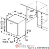 Bosch SMH6ZCX06E Potpuno ugradna mašina za pranje sudova, 60cm 