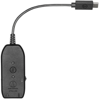 Audio-Technica ATR2x-USB 3.5mm to USB-C Digital Audio Adapter