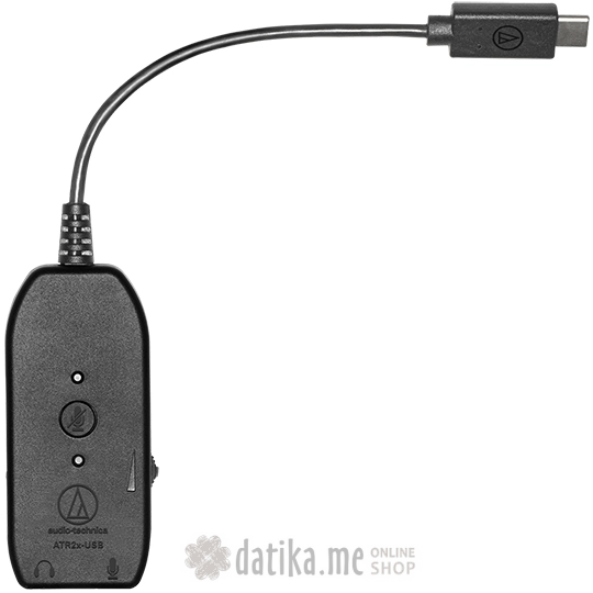 Audio-Technica ATR2x-USB 3.5mm to USB-C Digital Audio Adapter