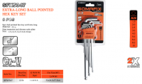 Somafix SFX5347 Ključevi imbus CR-V produženi na PVC držacu 1.5-10mm 9/1