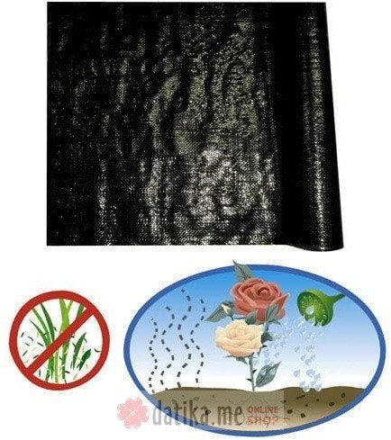 PAPILLON Platno protiv korova 70g/m2 crno 0,91x10m