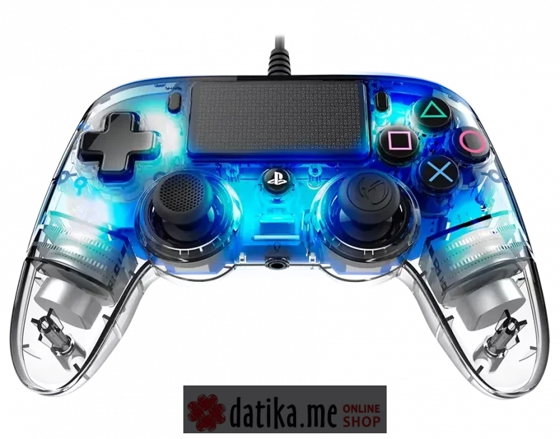 Nacon Wired Illuminated Compact Controller Blue
