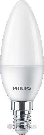 Philips LED sijalica 6W B35 E14 CW FR 4000K Philips