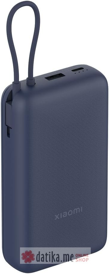 Xiaomi 33W Power Bank 20000mAh (Integrated Cable) Blue