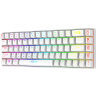 Aqirys Mira Wireless Gaming Tastatura, White 