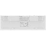 Aqirys Mira Wireless Gaming Tastatura, White 