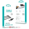 Devia cable 3in1 Gracious EC048 USB - Lightning + USB-C + MicroUSB 1,2 m 3A black 