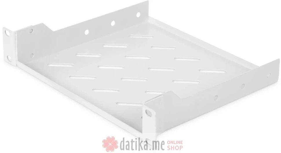 Digitus DN-10-TRAY-2 1U fixed shelf 10" 254 mm 44x254x200 mm, color grey (RAL 7035)