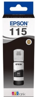 Epson EcoTank Ink Bottle Br.115, Pigment Black, 70ml, 6200 str.- za EcoTank L8160, L8180