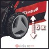 Einhell GE-CM 36/47 S HW Li Aku.sam. kosačica 47cm 4x4Ah 18V SET Einhell