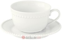 EASY LIFE SOLJA SA TANJIRICEM TIFFANY WHITE 250ml