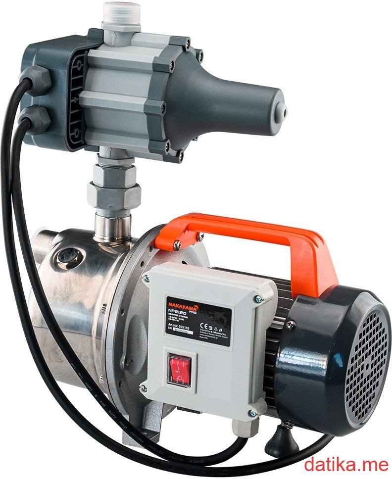 Nakayama NP2120​ Hidrofor Max 45m /Max 76.6L/min 1100W 