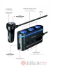 Swissten Car charger adapter, cigarette lighter 3x CL, 2x USB-C PD, 1x USB-A QA (108W- 216W)