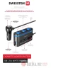 Swissten Car charger adapter, cigarette lighter 3x CL, 2x USB-C PD, 1x USB-A QA (108W- 216W)