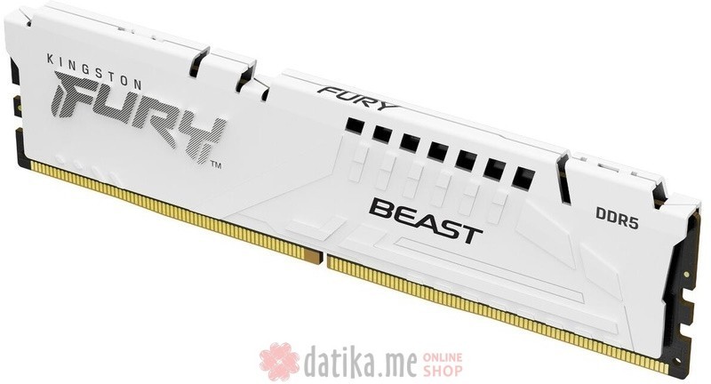 KINGSTON DIMM DDR5 16GB 6800MT/s KF568C34BW-16 FURY Beast White XMP 