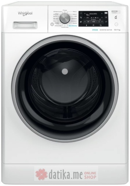 Washing machine Whirlpool FFWDD 107426 BSV EE 10kg/7kg/1400okr