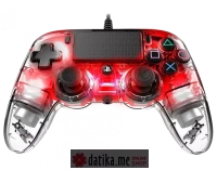 Nacon Wired Illuminated Compact Controller Red