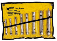 Mauer Ključevi cjevasti dvostrani u PVC foliji 6-22mm 8/1