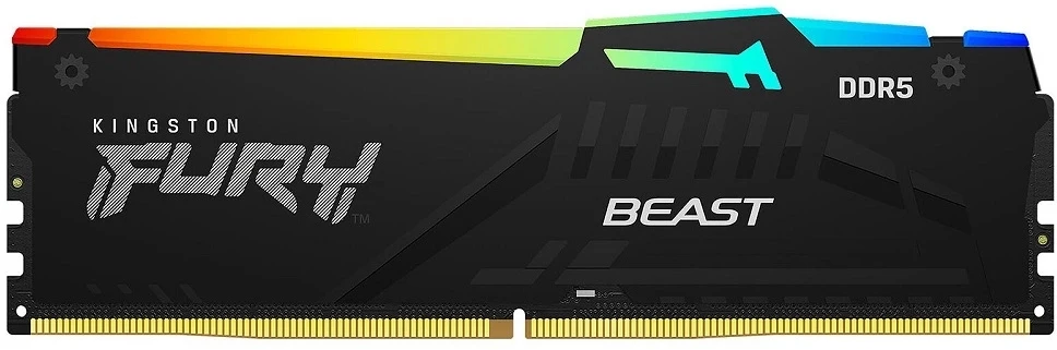 Kingston 32GB DDR5 6000MT/s FURY Beast RGB, KF560C36BBE2A-32  