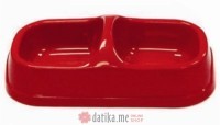 Vogel POSUDA ZA PSE DVODJELNA PLASTICNA-24X13.5X5.8CM.