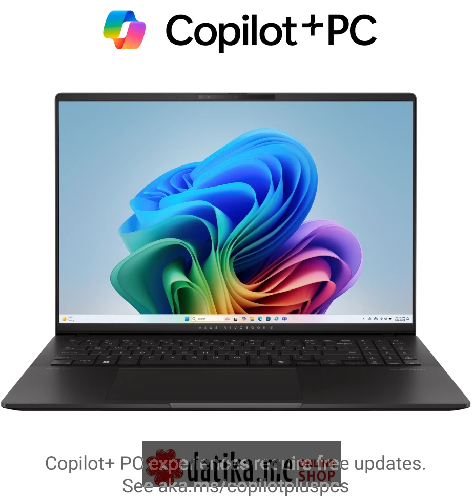 ASUS Vivobook S16 M5606WA-MX077X AMD Ryzen AI 9 HX 370/32GB/1TB SSD/AMD Radeon 890M Graphics/16" 3.2K (3200 x 2000) OLED 120Hz/Win11Pro