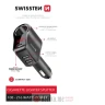 Swissten CAR CHARGER ADAPTER, CIGARETTE LIGHTER 1x CL, 1x USB-C PD, 2x USB-A, OUTPUT POWER 108W - 216W