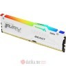 KINGSTON DIMM DDR5 16GB 6800MT/s KF568C34BWA-16 FURY Beast White RGB XMP 