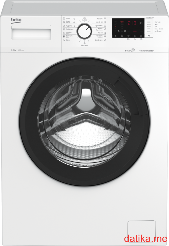 Beko WUV8612XSW Samostojeća veš mašina 8 kg, 1200 rpm